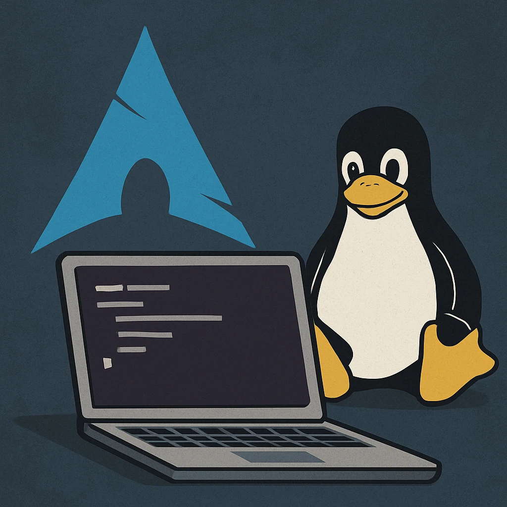 Learning Linux with Arch - Title Image